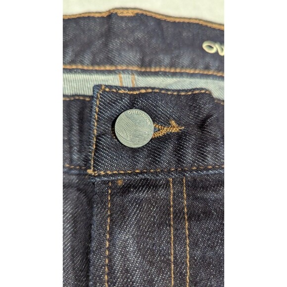 Outerknown Men Jeans 33x34 NWT SEA Ambassador Slim Fit Dark Wash Mid Rise Preppy - Picture 3 of 15